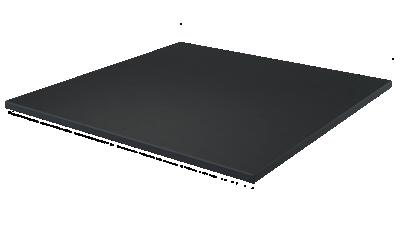 Rubberen tegel pro - 100 x 100 x 2 cm - per stuk