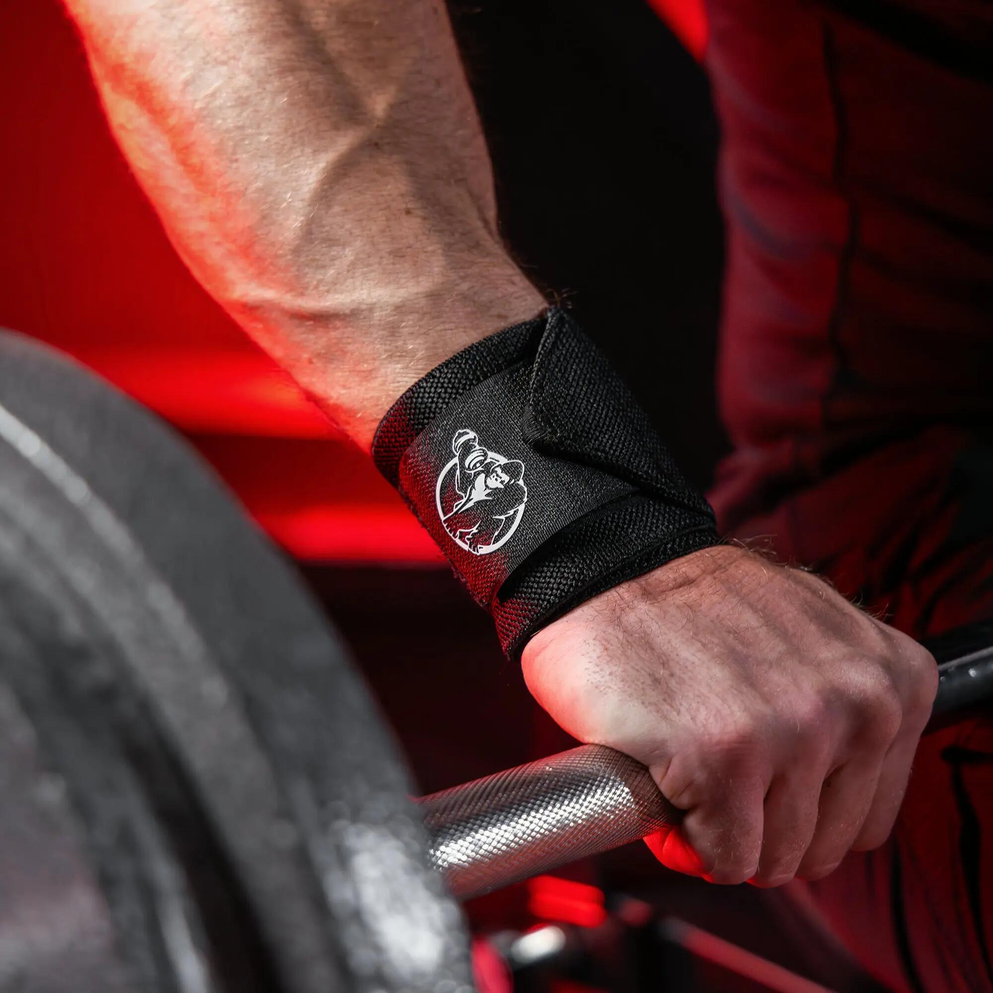 Handgelenk Bandagen - 2er Set, 45 x 8cm, Handgelenkstütze, Gym Wrist Wraps 6/7
