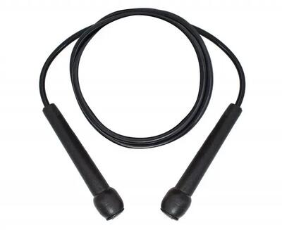 Springtouw nylon - zwart