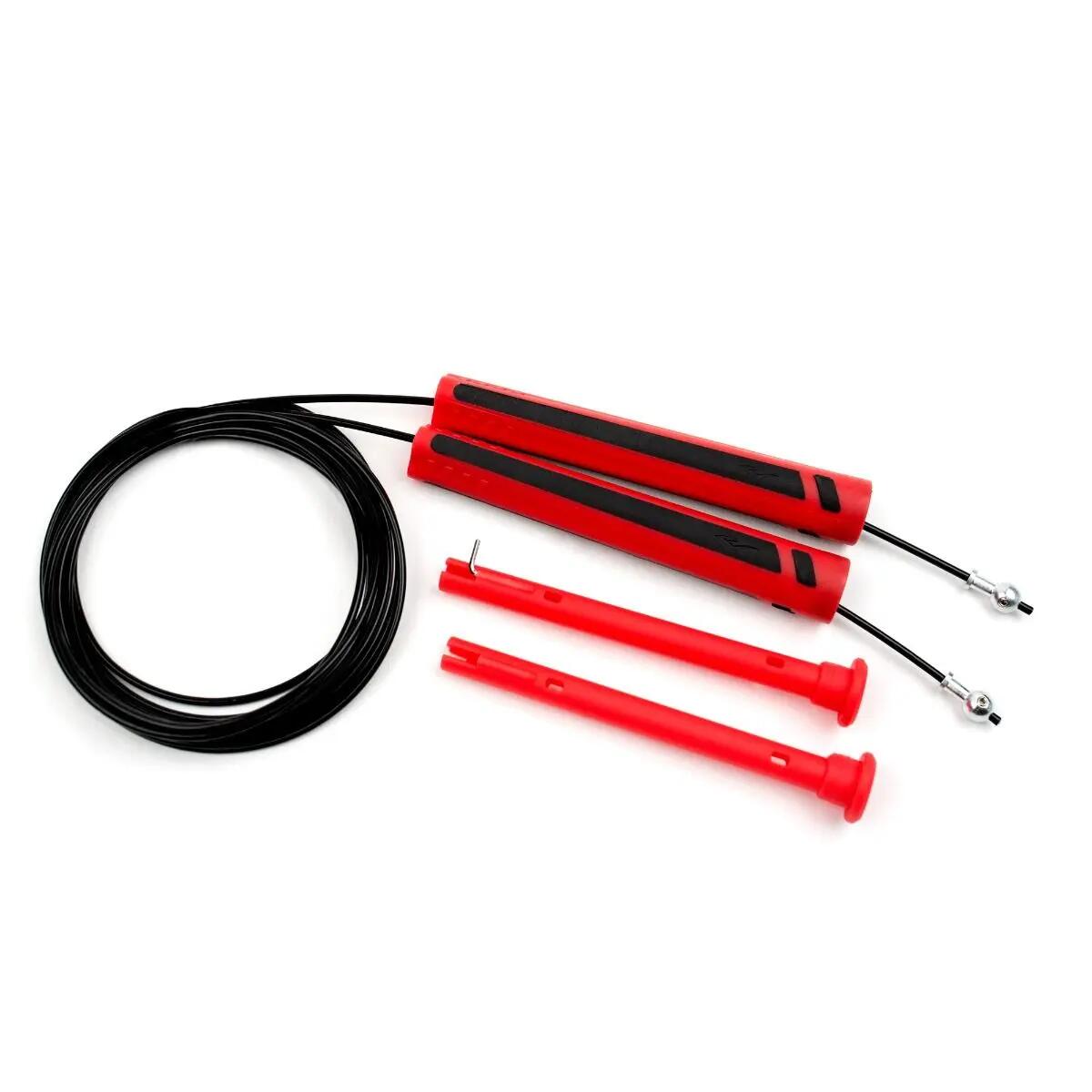 Socket Speed ​​​​Rope - Skakanka - Czarny/Czerwony - 335 cm 2/2