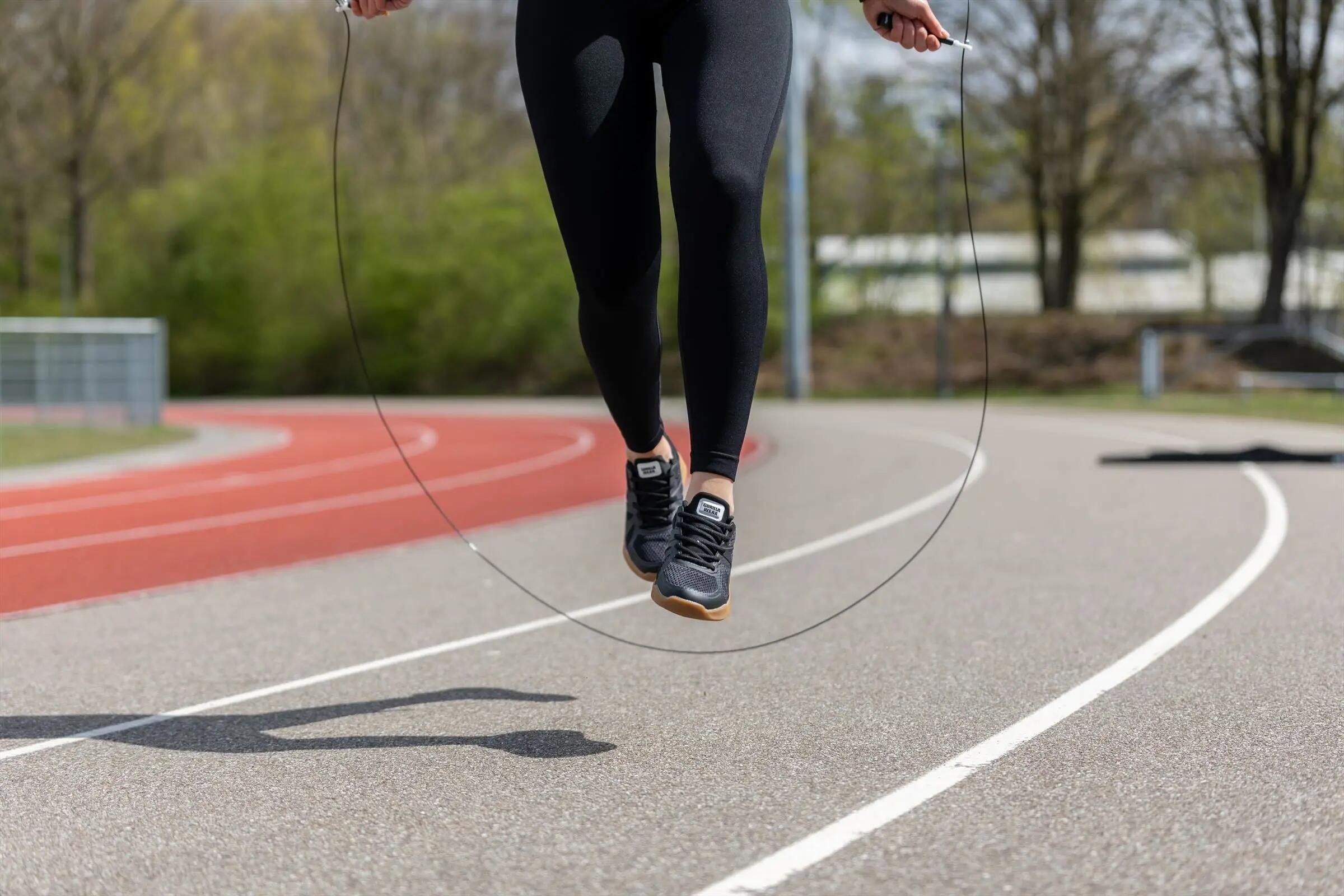 Speedrope jump rope - Adjustable - Black 3/4
