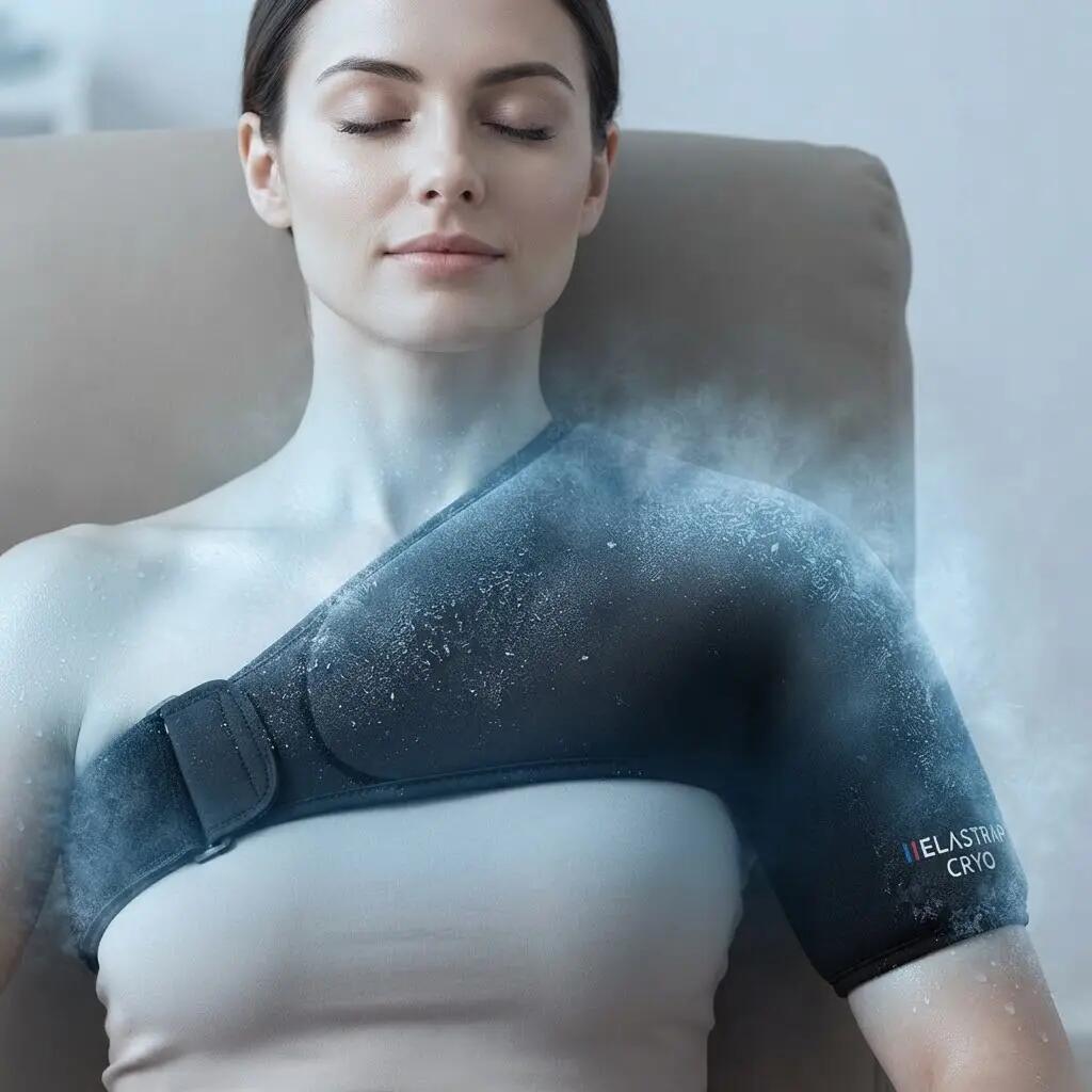 Cryotherapie-schouderbandage – Warm/koud-gel – Schouderbrace – Herstel 3/10