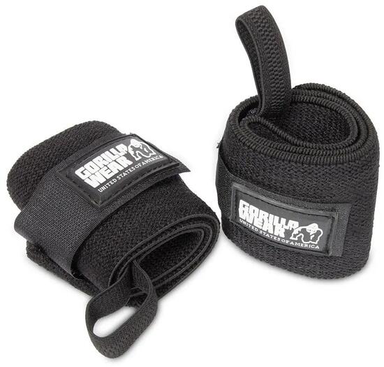Wrist Wraps Basic - Zwart/Wit