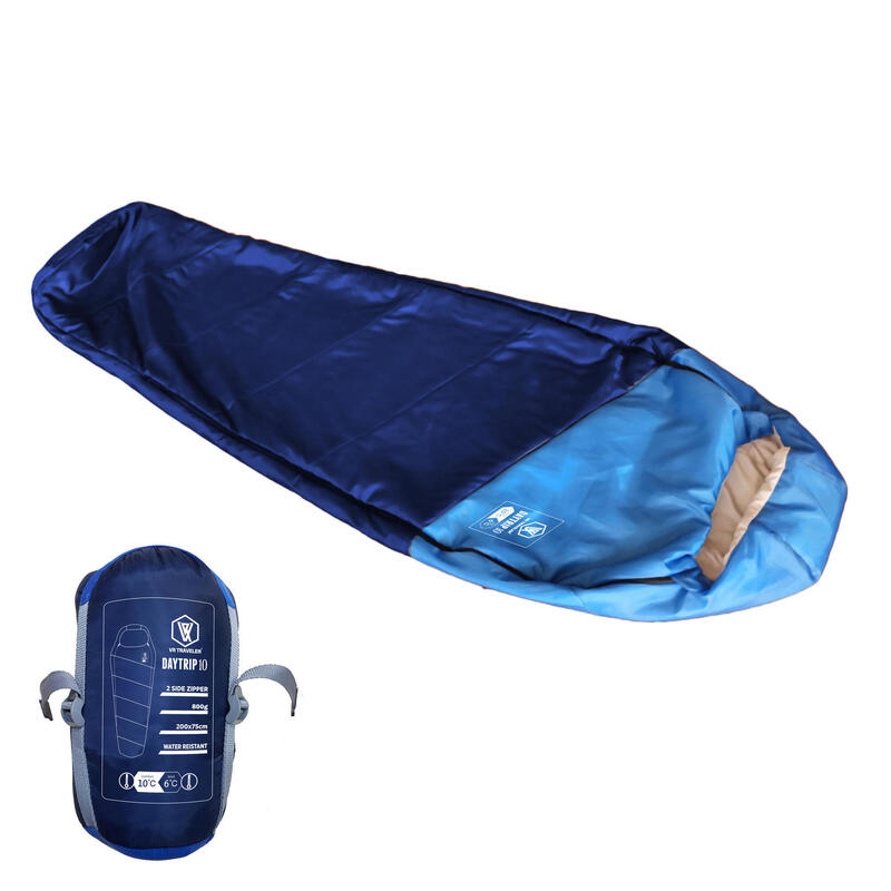 Daytrip 10 Camping Sleeping Bag - Blue