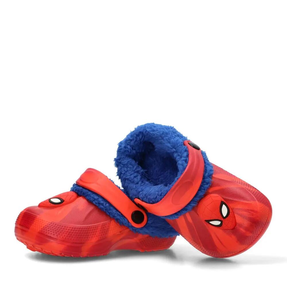 Zapatillas de Casa Tipo Zueco Infantil Spider-Man con Borreguillo 6/6