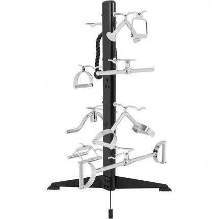 RACK DE RANGEMENT POUR ACCESSOIRES DE TIRAGE | MUSCULATION