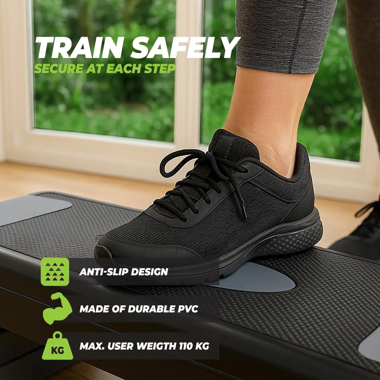 Állítható magasságú aerobic step pad 4/7