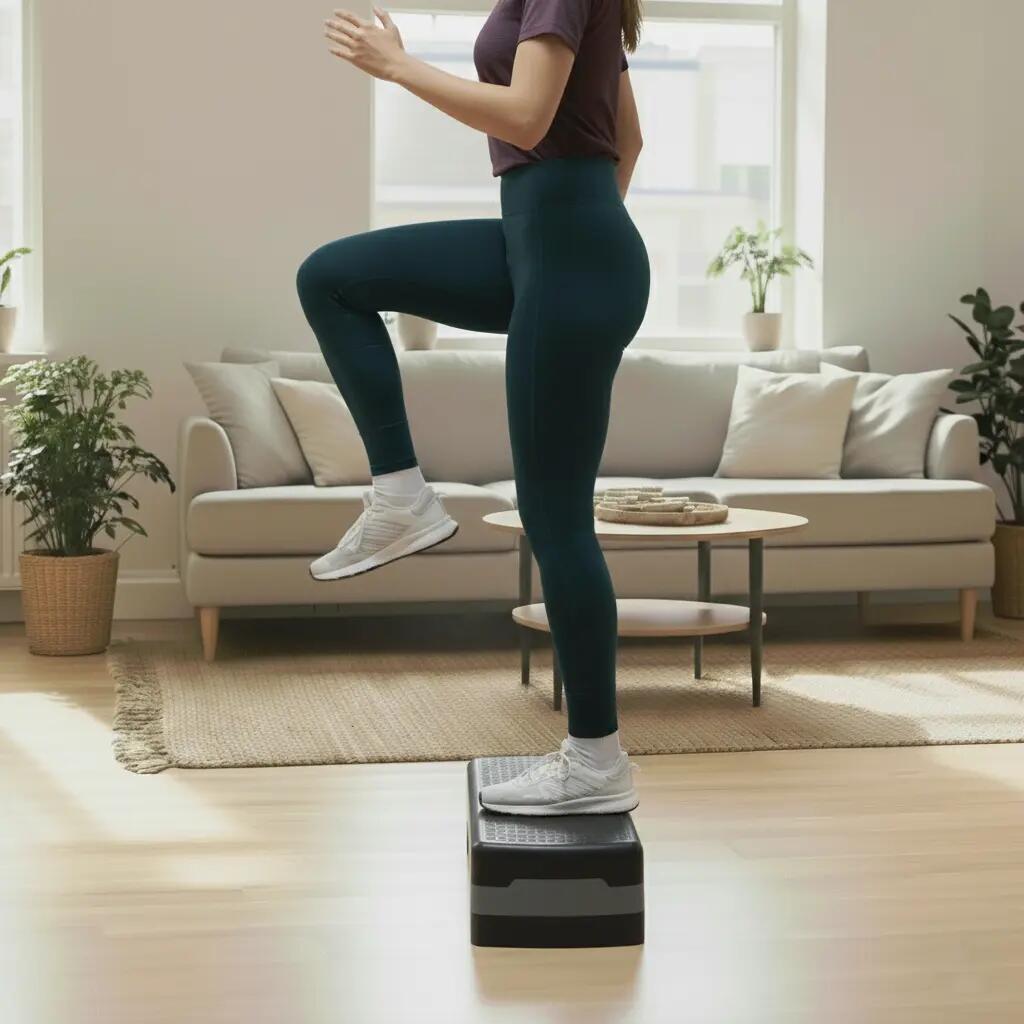 Essential aerobic step pad állítható magassággal 4/7