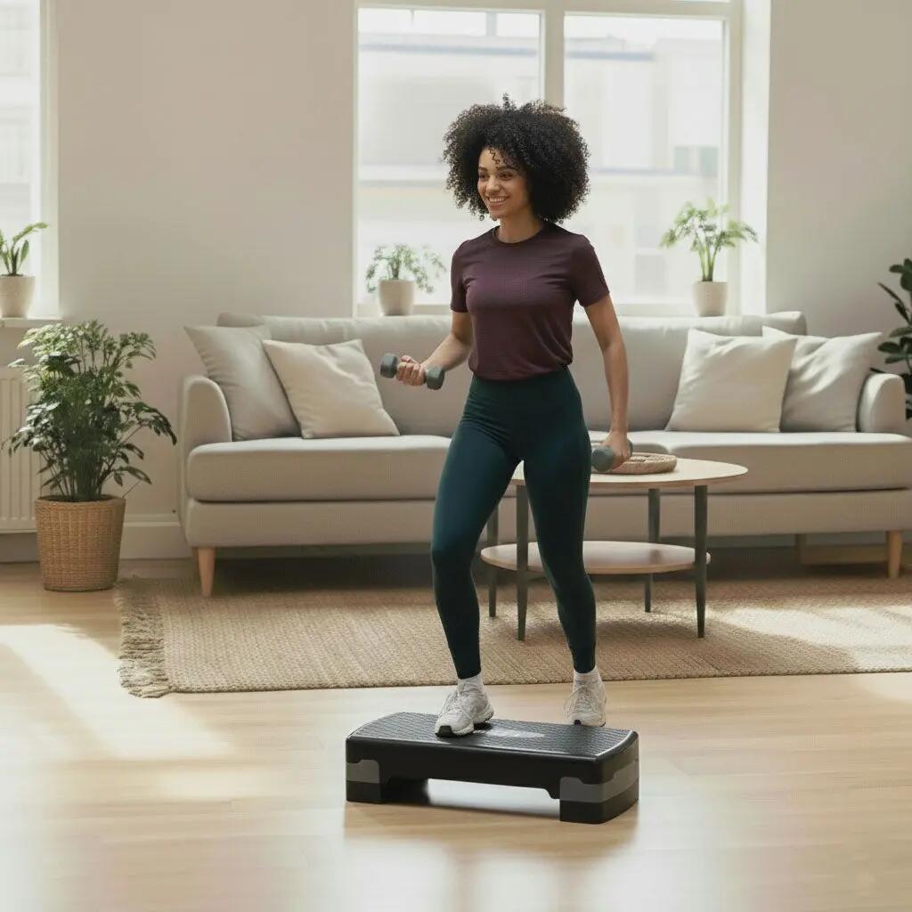 Essential aerobic step pad állítható magassággal 2/7