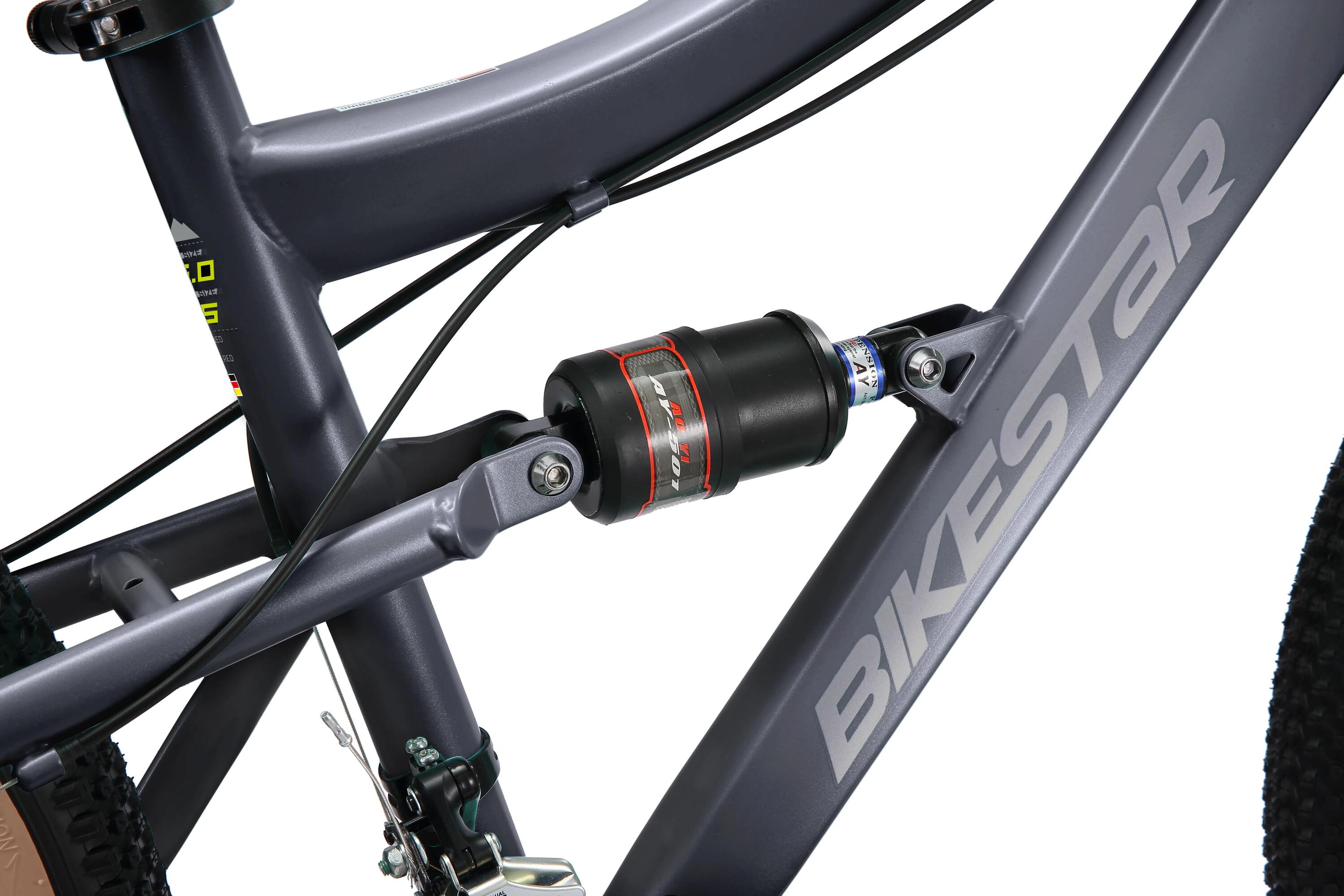 VTT 26", tout suspendu, 21 vitesses, frein à disque 7/14
