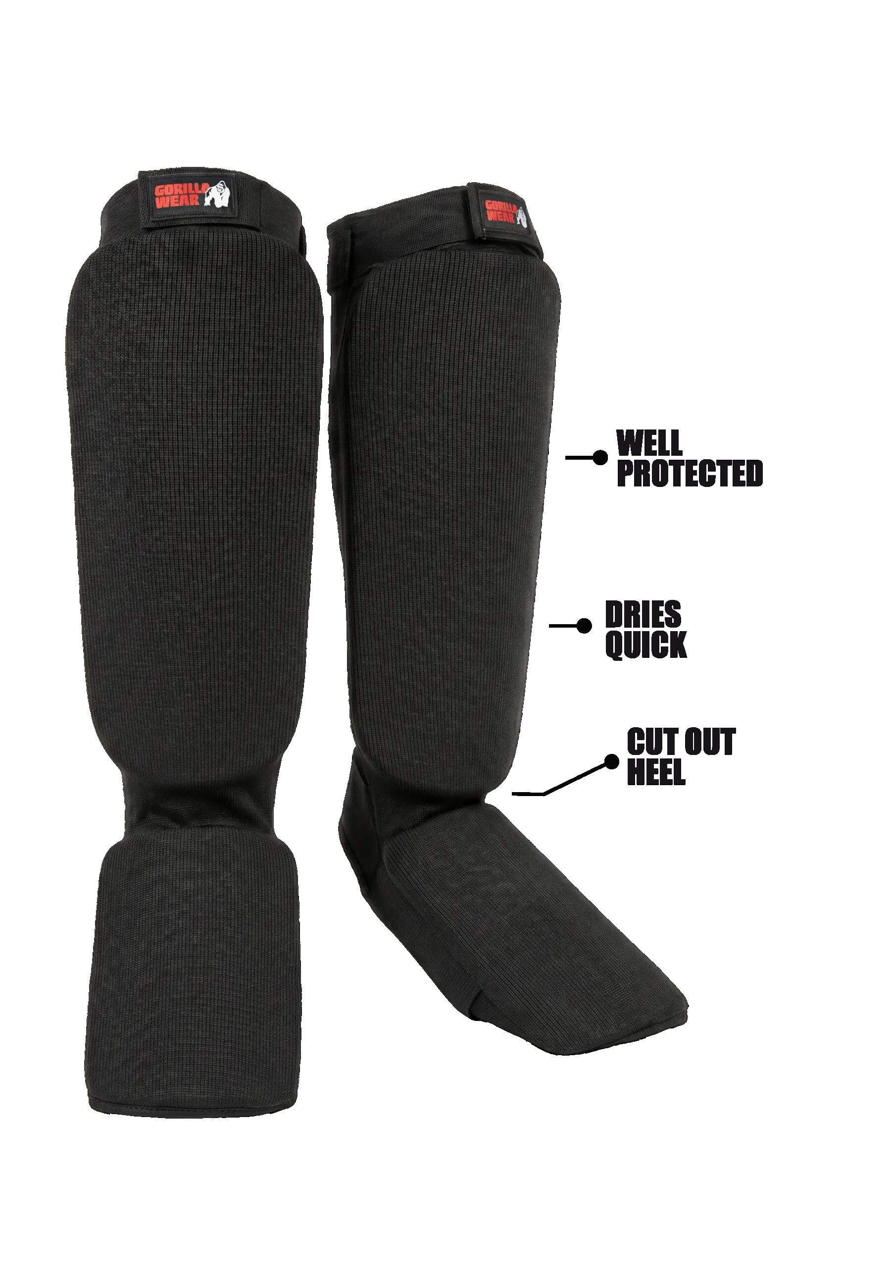 Protectores de canelas Gorilla Wear Jefferson Shin 5/7