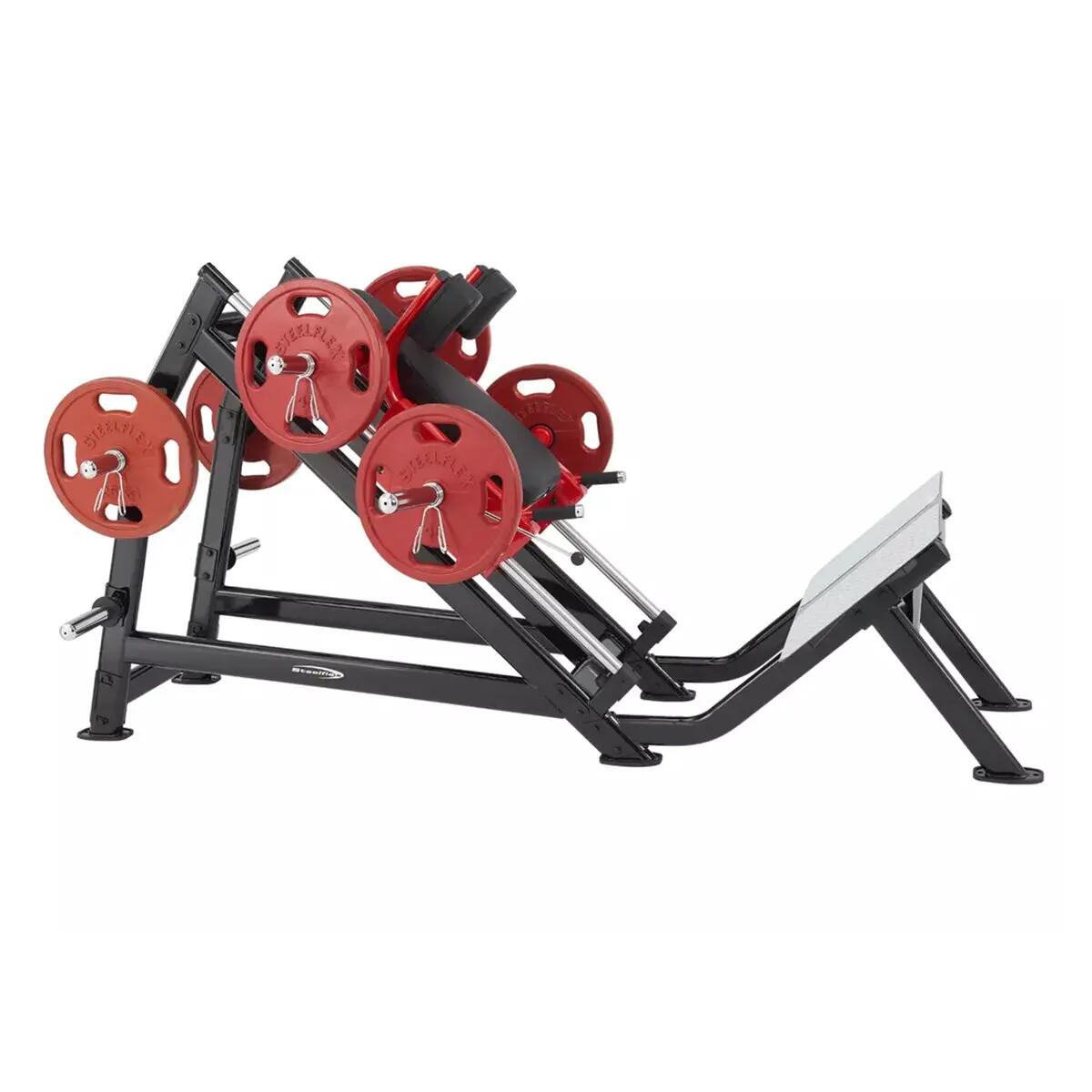 Steelflex Plate Load Hack Press Machine PLHP-BR pour fitness et musculation 3/4