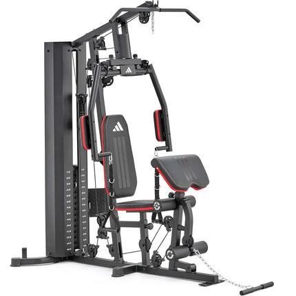 Appareils à charge guidée Home Gym - 70kg - Acier - Plaques - Presse jambes