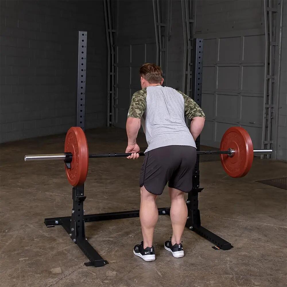 Rack à squat commercial SPR250 pour cross training et musculation 7/7