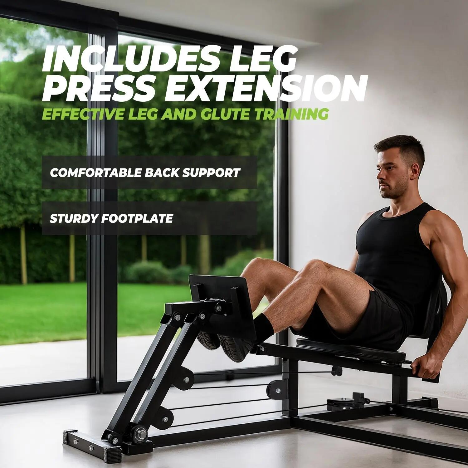 KH350 multifunkciós fitnesz center lábtoló géppel 5/7