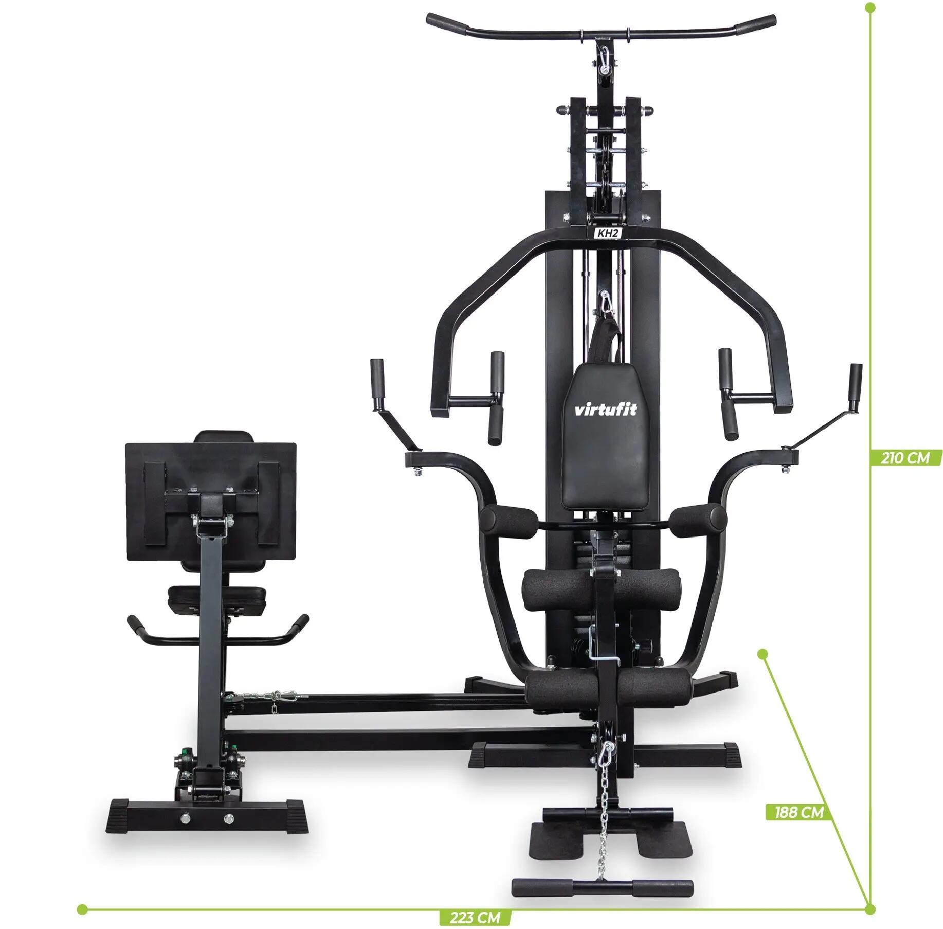 KH350 multifunkciós fitnesz center lábtoló géppel 2/7