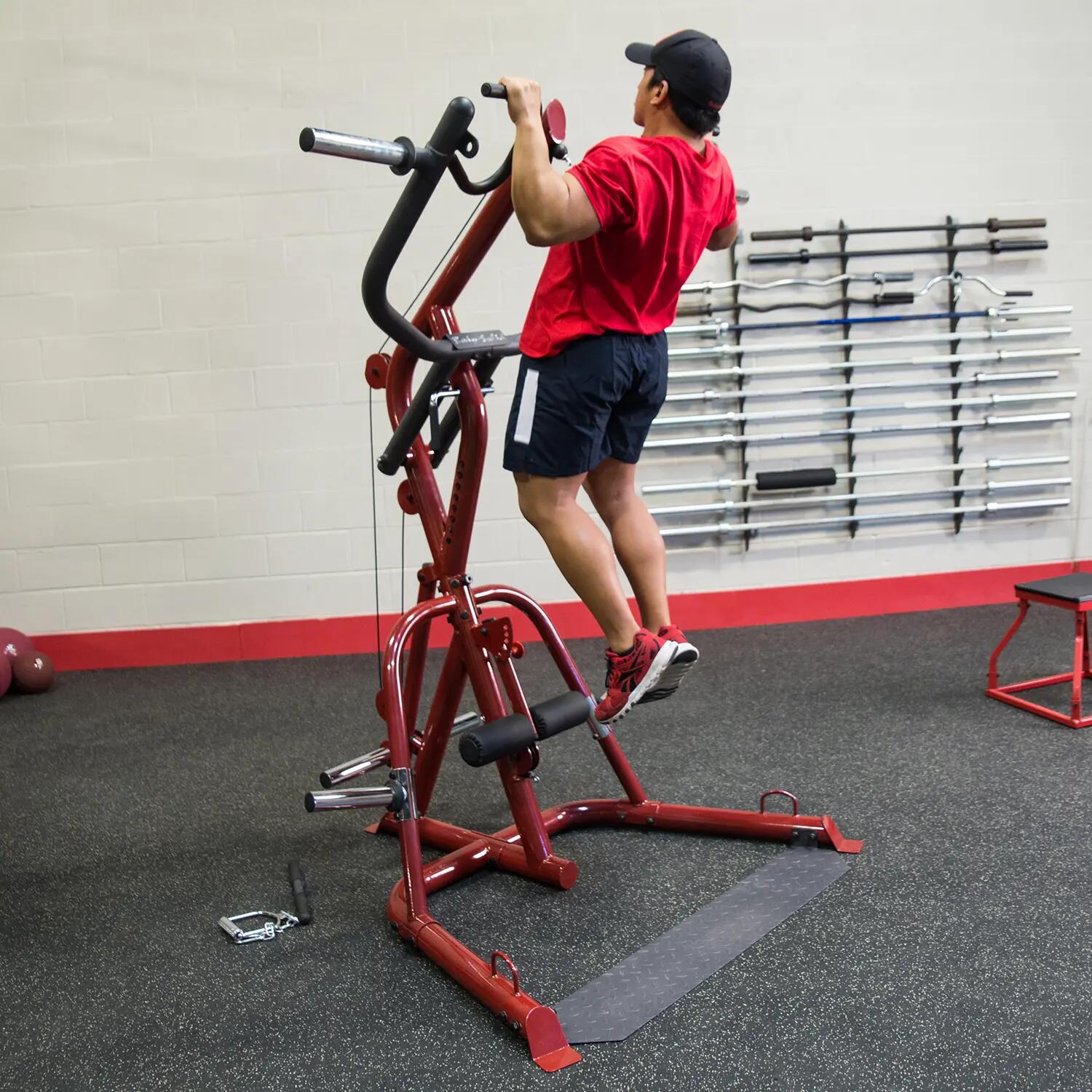 Corner leverage gym GLGS100 pour fitness et musculation 2/4
