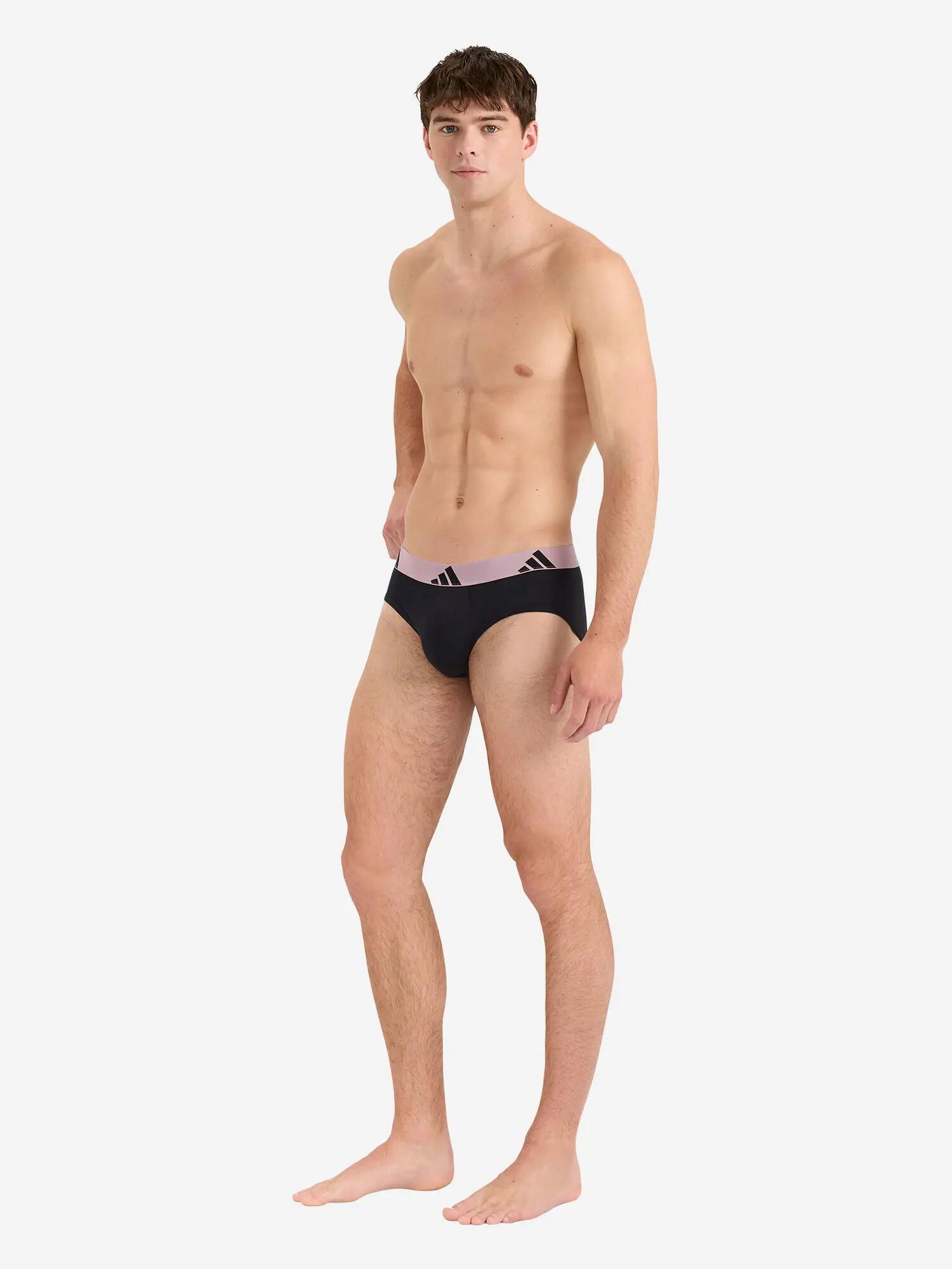 Slip klassisch Beinfreiheit Herren - Active Flex Cotton 3-Pack 6/7