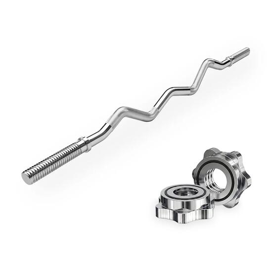 Curl bar - EZ Barbell bar - vite 120 cm - 30 mm