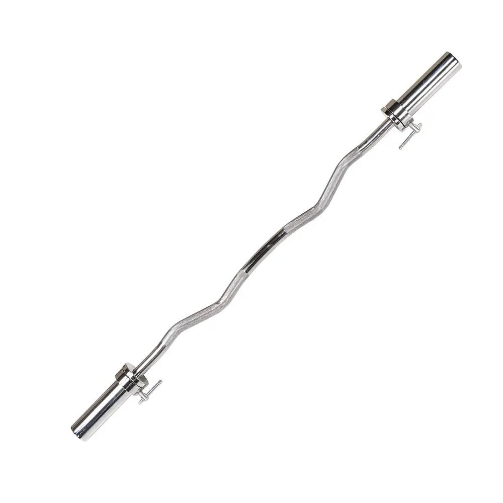 Barre oly. EZ curl OLEZCB120C pour fitness et musculation 3/3