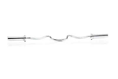 Barra Super Curl Olimpica - 120 cm