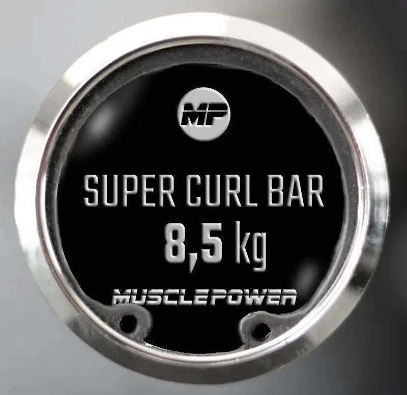 Olympische Super Curl Stange - 120 cm 4/5