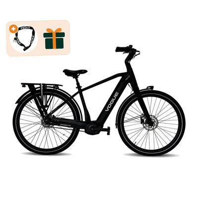 Prestige belt-drive - elektrische fiets - matt black - kettingslot cadeau