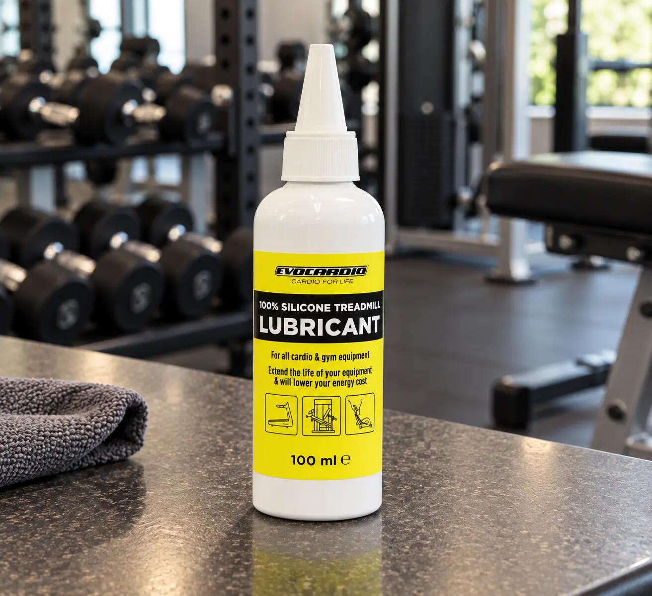 Lubricante de silicona LB100 para fitness y cardio 2/3