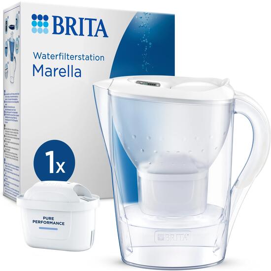 BRITA Caraffa filtrante Marella Cool 2.4L bianco