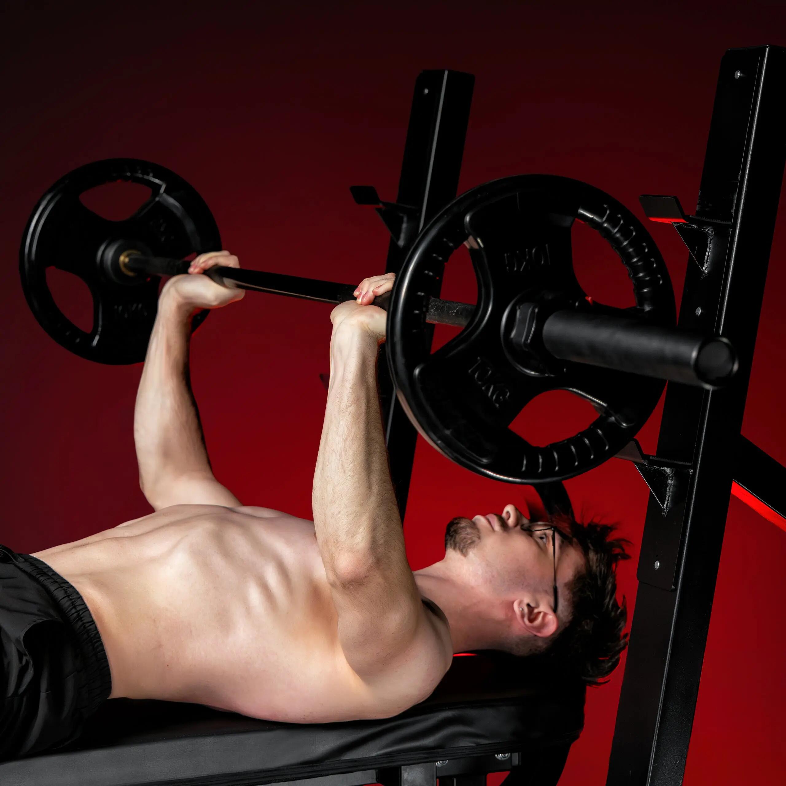 Barre d'haltérophilie Cerakote GORILLA SPORTS 220 cm 50 mm 20 kg 3/7