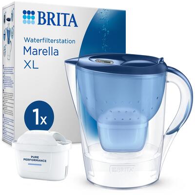 BRITA Caraffa filtrante Marella XL 3.5L blu
