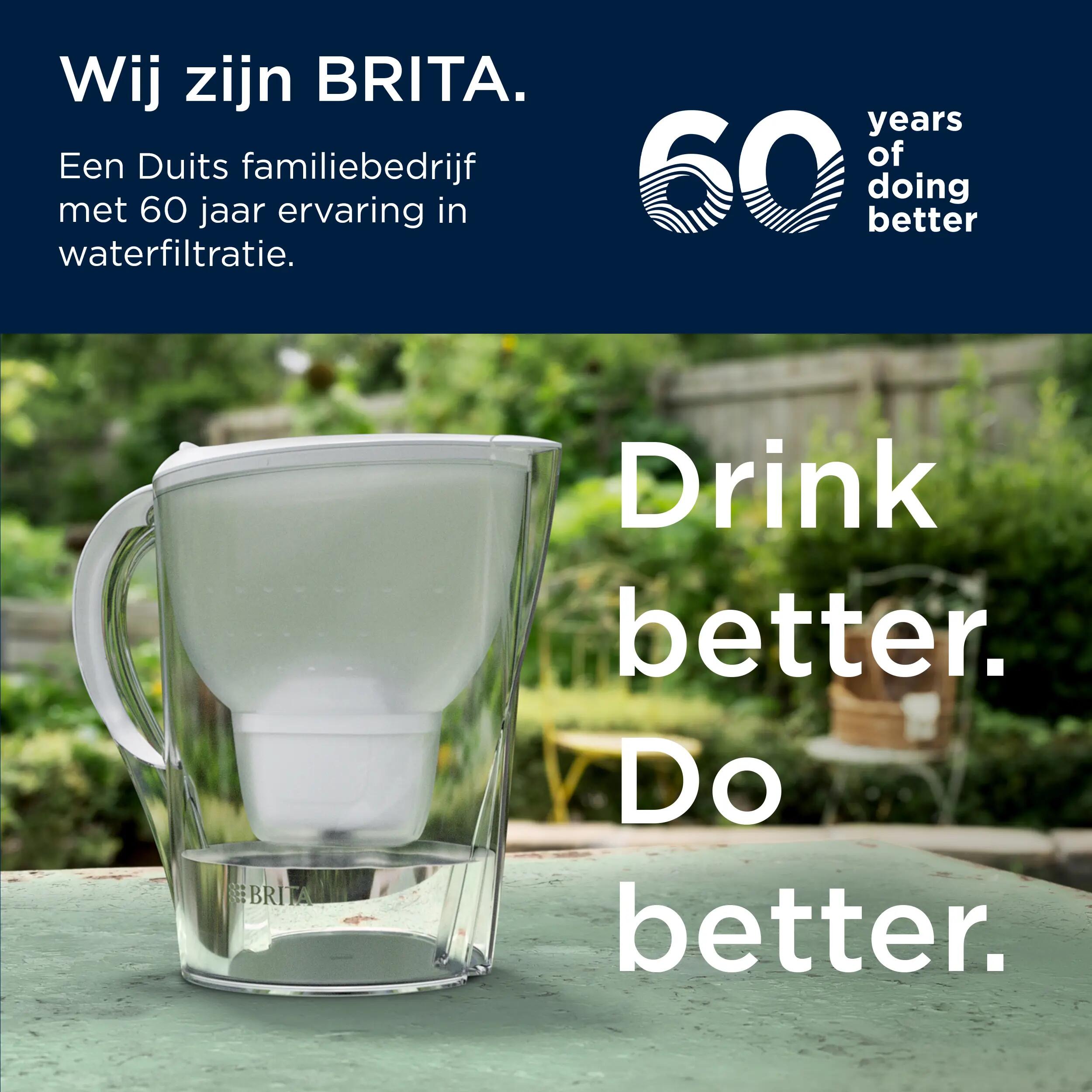 BRITA Waterfilterkan Marella XL 3.5L Blauw 4/7