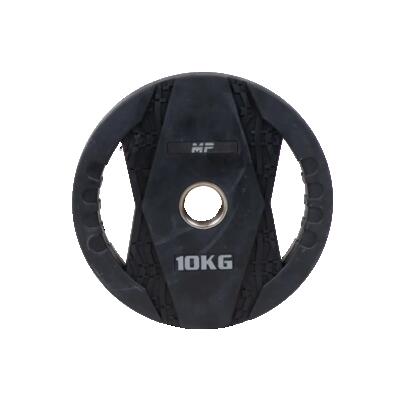 Disco Pesi con Maniglie - Gomma - 10 kg