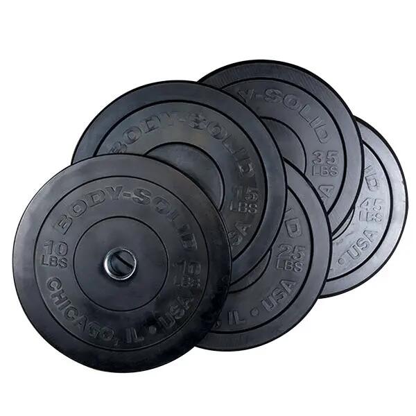 Chicago extreme bumper plates OBPXK25 pour fitness et musculation 2/3