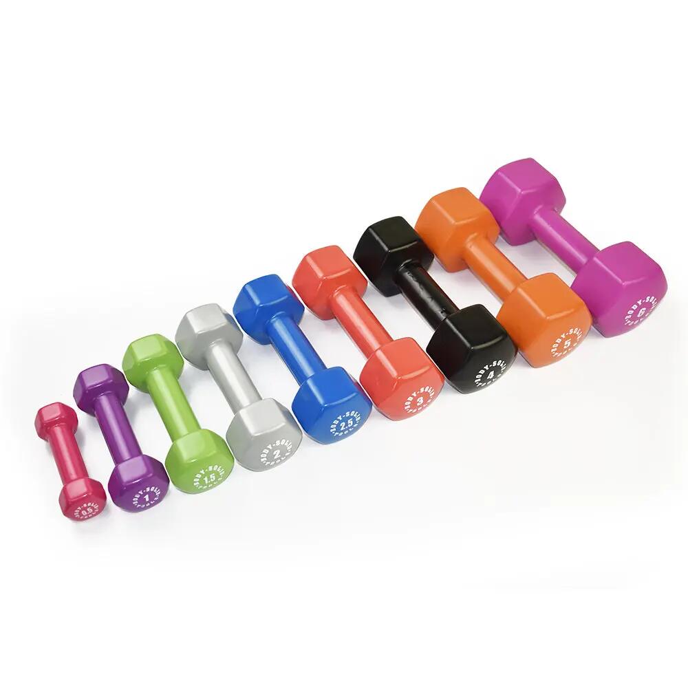 Haltères en vinyl BSTVDK2.5 Pour fitness et musculation 3/3