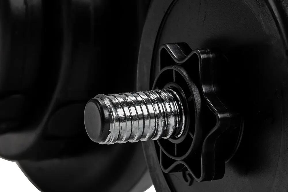 Verstelbare Dumbbellset - Vinyl - 2 x 14 kg (28 kg) 3/7