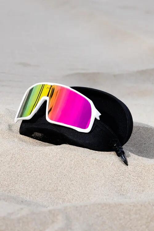 Okulary przeciwsłoneczne na rower TREZADO PICA OLOR fotochromowe różowe 3/6