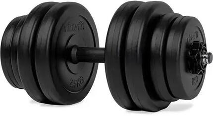Regulowalny hantel - Winyl - 15 kg