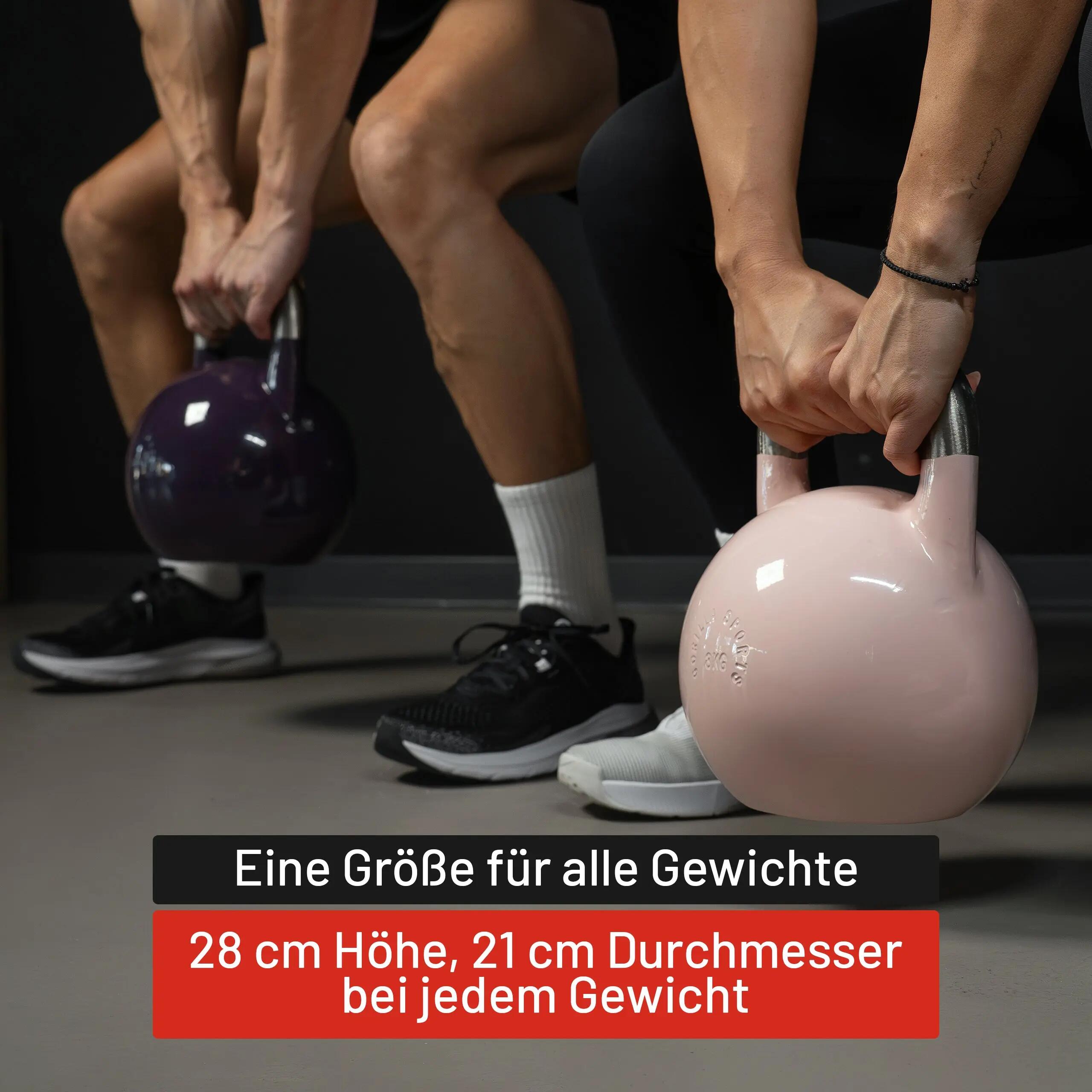 Kettlebell Competition - Gewicht 8 kg bis 40 kg, Massivstahlguss, in 9 Farben 5/7
