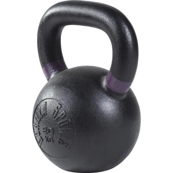 Kettlebell - Gusseisen Kugelhantel, Kugelgewicht 4kg - 32kg, Schwunghantel 2/7