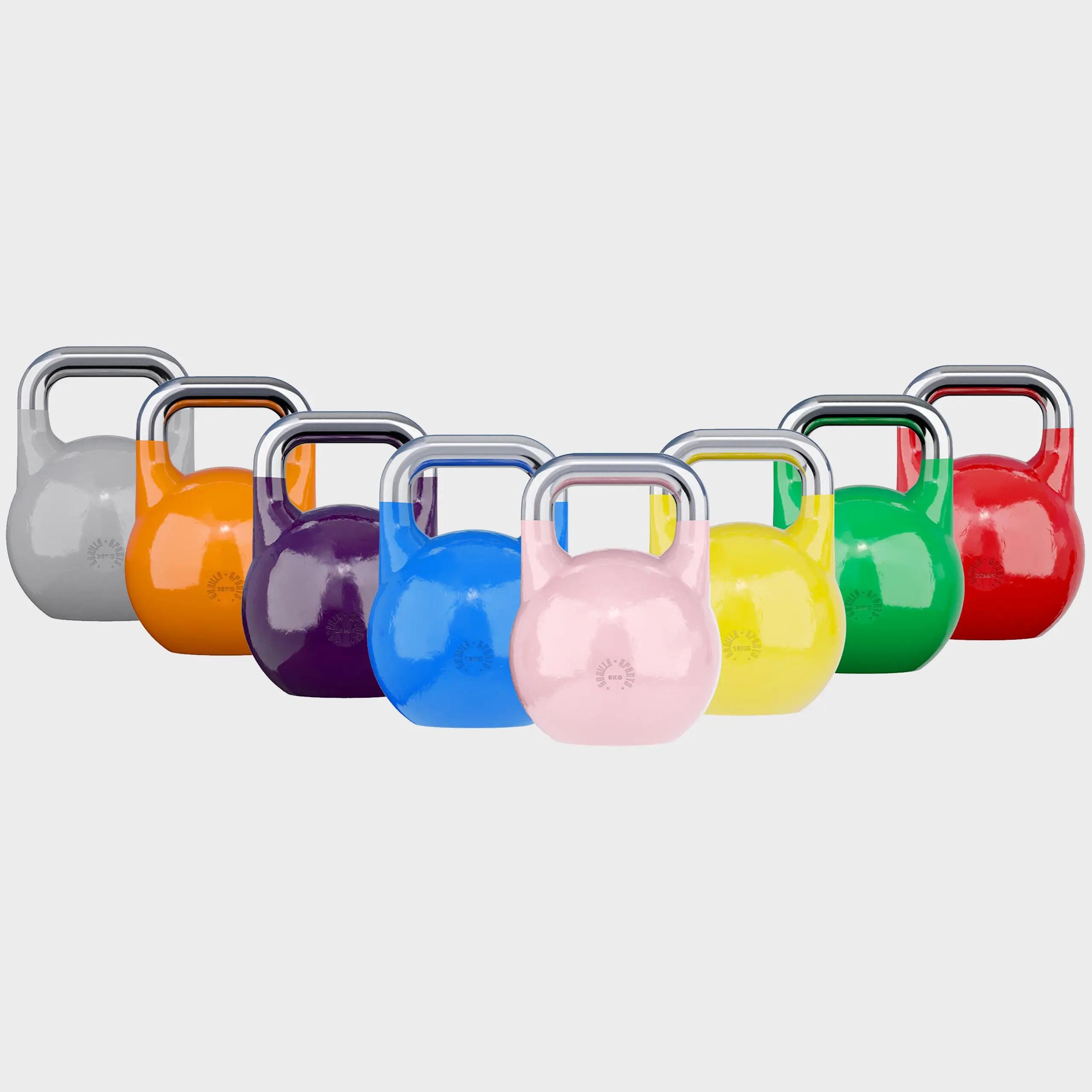 Kettlebell Competition - Gewicht 8 kg bis 40 kg, Massivstahlguss, in 9 Farben 2/7