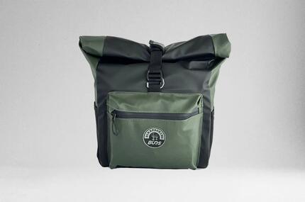 Geïsoleerde bikepacking stuurtas 10 L - zwart/camo - HANDLEBAR BAG