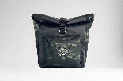 Borsa manubrio isotermica bikepacking 10 L - nero/camo - HANDLEBAR BAG