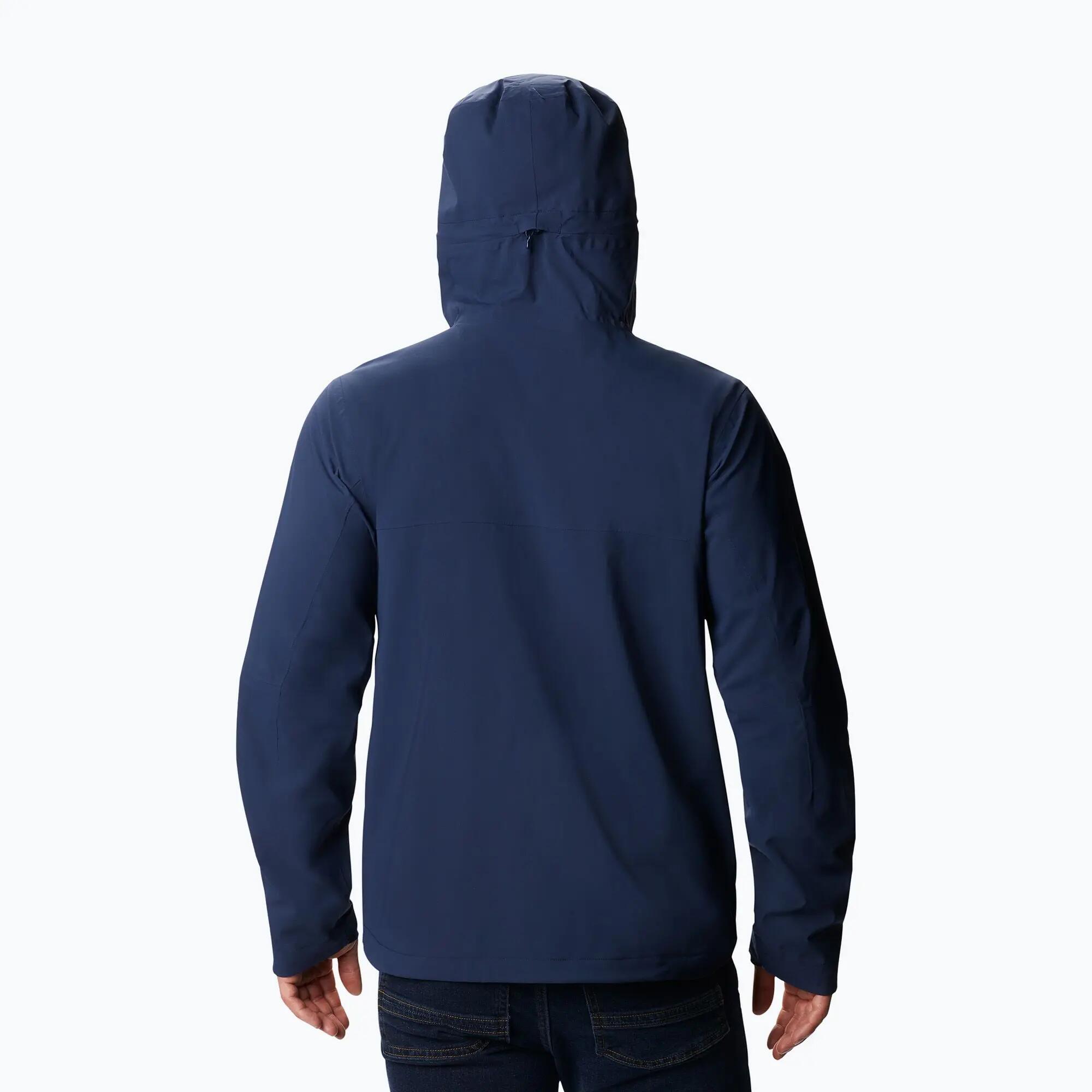 Jaqueta impermeável masculina Columbia Omni-Tech Ampli-Dry Shell 2/5