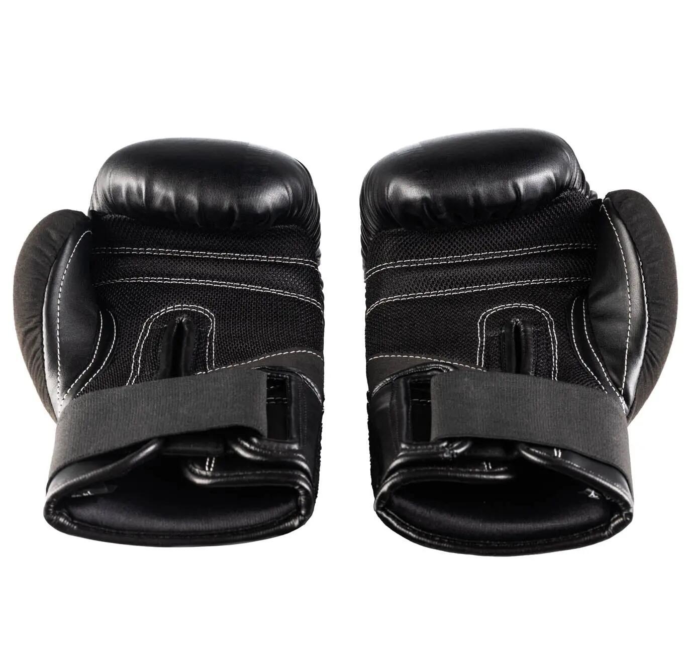 Gants de boxe - Cuir - Noir 3/5