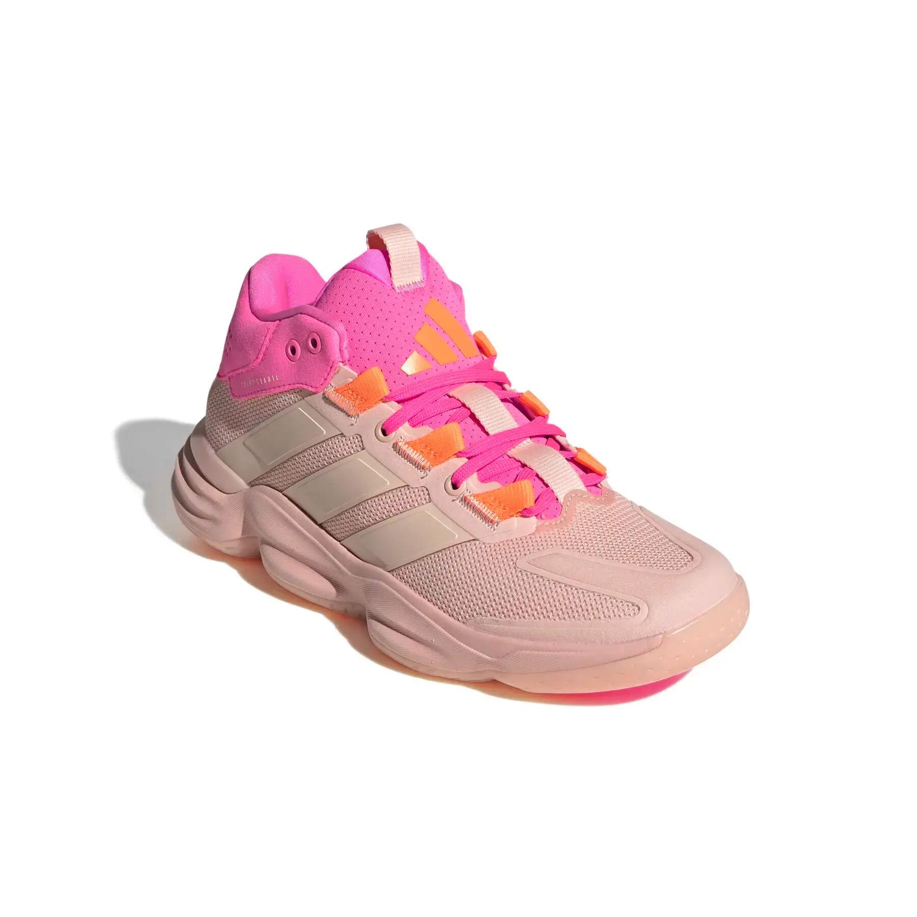 Buty sportowe Adidas Court Stabil różowe 2/7