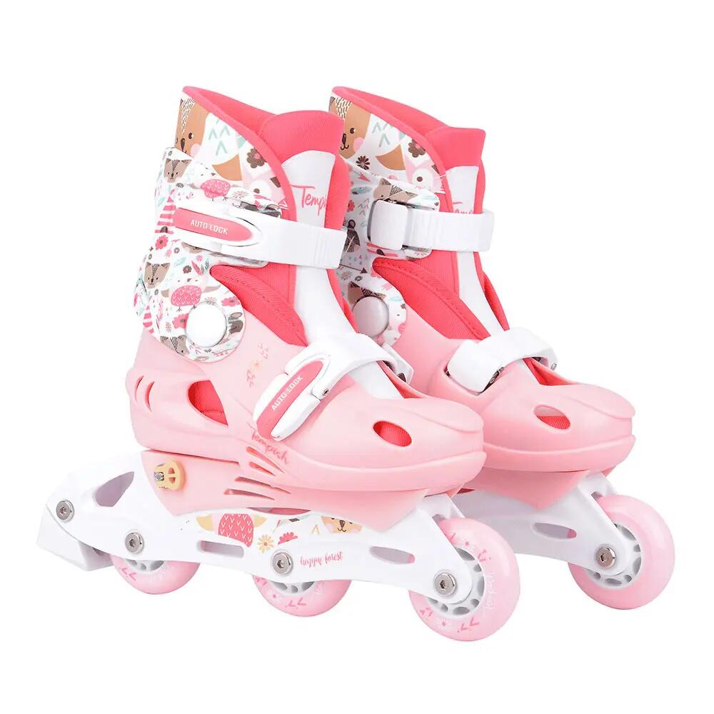 Baby Skeeler Set Wild - Kinderen - Verstelbaar - Roze 3/7