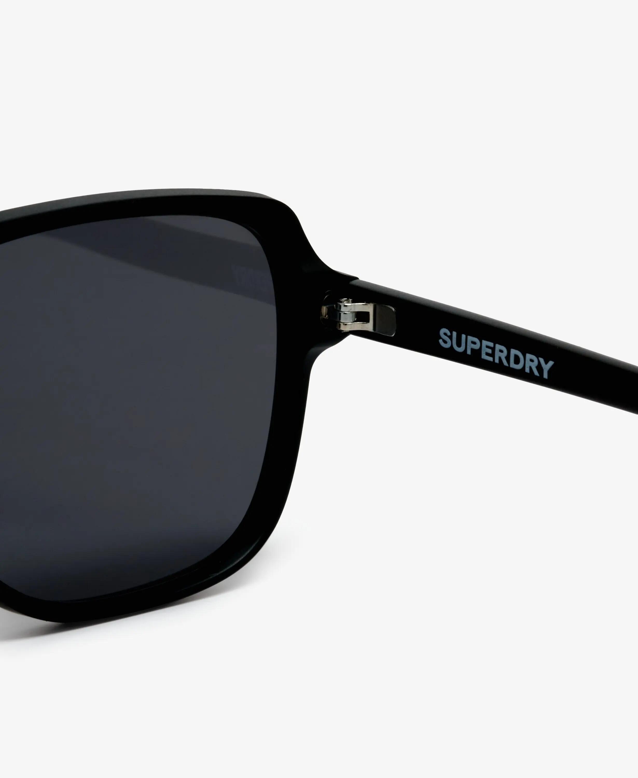 superdry Lunettes de soleil Oversized Square en noir mat avec verre fumé – 6/6