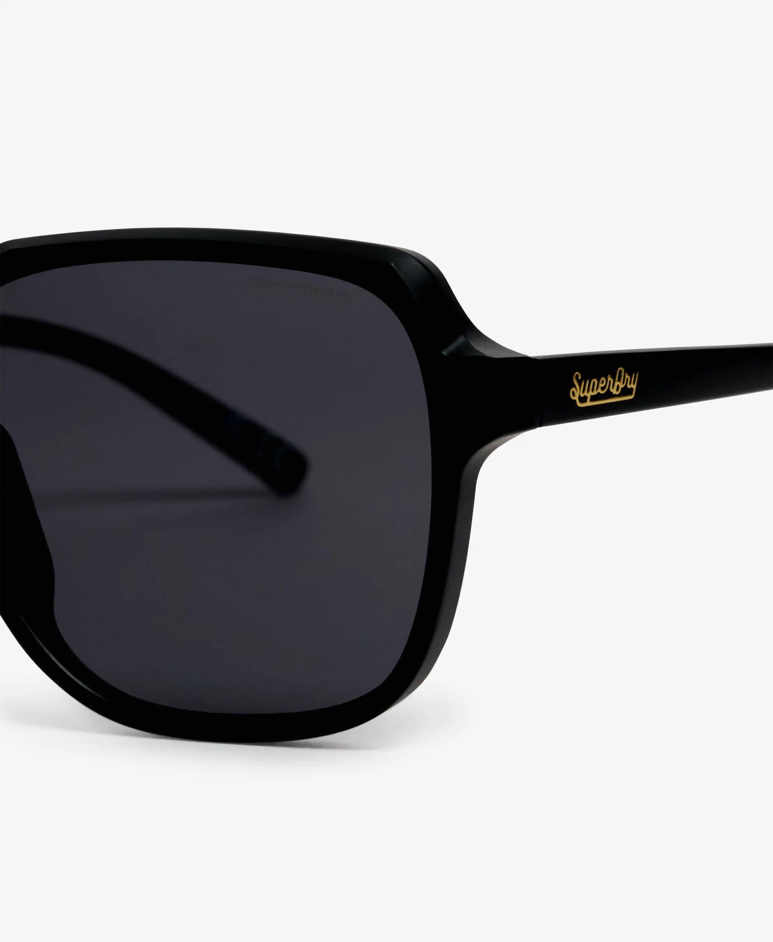 superdry Lunettes de soleil Oversized Square en noir mat avec verre fumé – 4/6