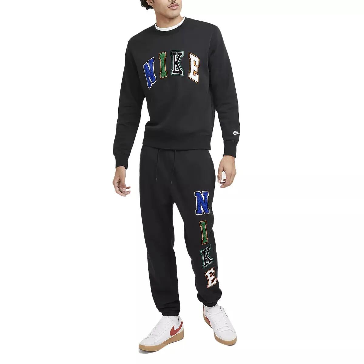 Sweatshirt Nike NSW Club Crew com Letras para Homem 7/7